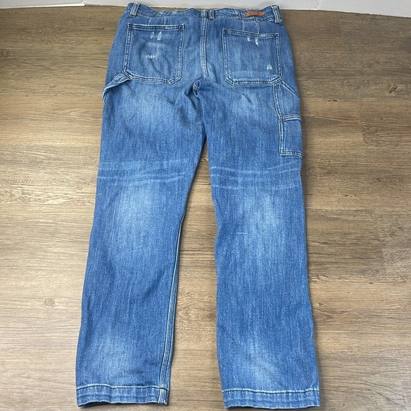 Anthropologie Pilcro and the Letterpress Relaxed Distressed Carpenter Jeans, 28 - Picture 14 of 14